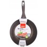 Patelnia WOK Granite Brown 28cm mineralna Banquet