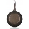 Patelnia WOK Granite Brown 28cm mineralna Banquet