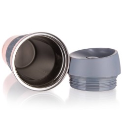 Kubek termiczny MATTY 400ml rożowy Banquet
