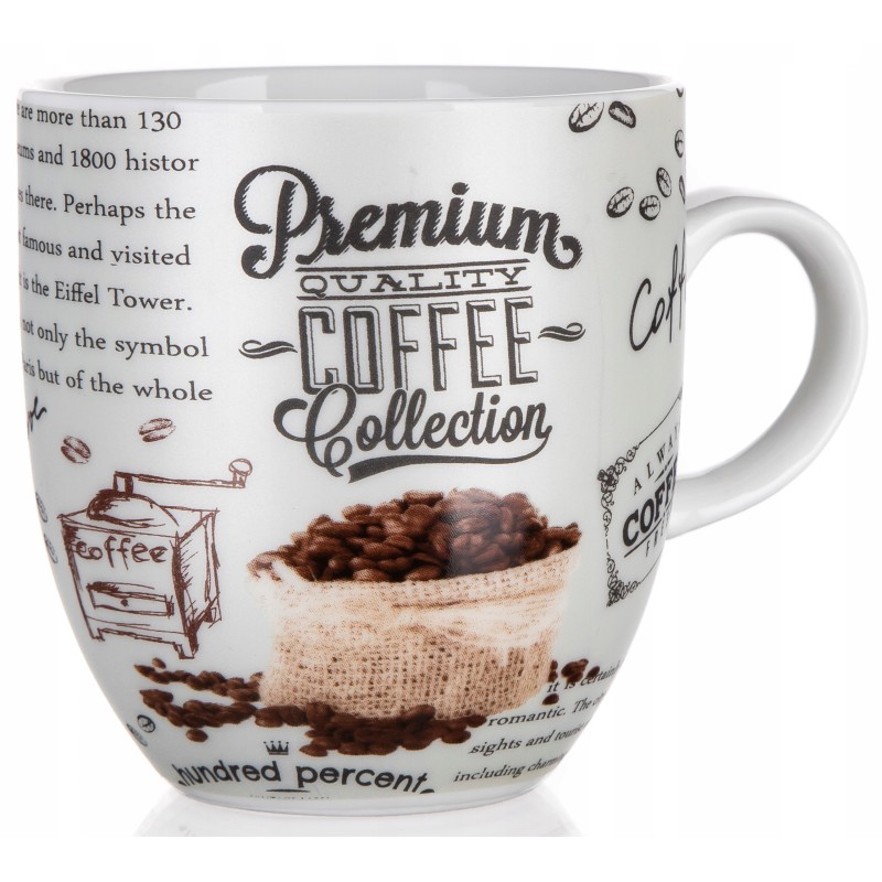 Kubek COFFEE 280ml ceramika biały II Banquet