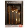Ambition Komplet zestaw sztućców MADENI GOLD 16el