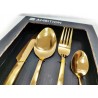 Ambition Komplet zestaw sztućców MADENI GOLD 16el