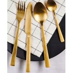 Ambition Komplet zestaw sztućców MADENI GOLD 16el
