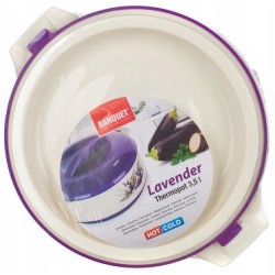 Termos obiadowy lunch box LAVENDER 3,5l Banquet