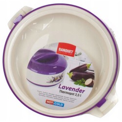 Termos obiadowy lunch box LAVENDER 2,5l Banquet