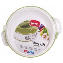 Termos obiadowy lunch box OLIVES 1,5l Banquet