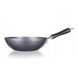 Patelnia WOK 28cm granitowa szara Banquet SUPER !!