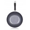 Patelnia WOK 28cm granitowa szara Banquet SUPER !!