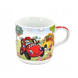 Kpl. Dziecięcy Obiadowy Śniadaniowy 4el. Autka