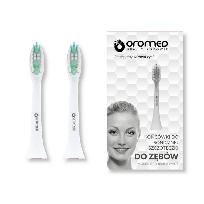 Końcówka do szczoteczki ORO-BRUSH biała