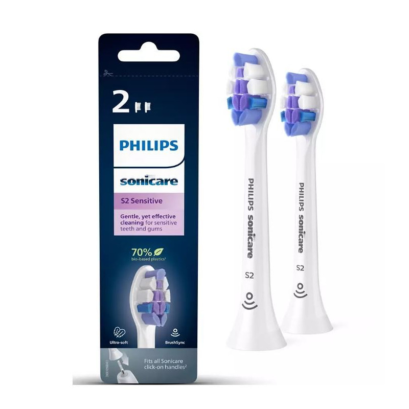 Główka do Sonicare S2 Sensitive 2 sztuki HX6052/10