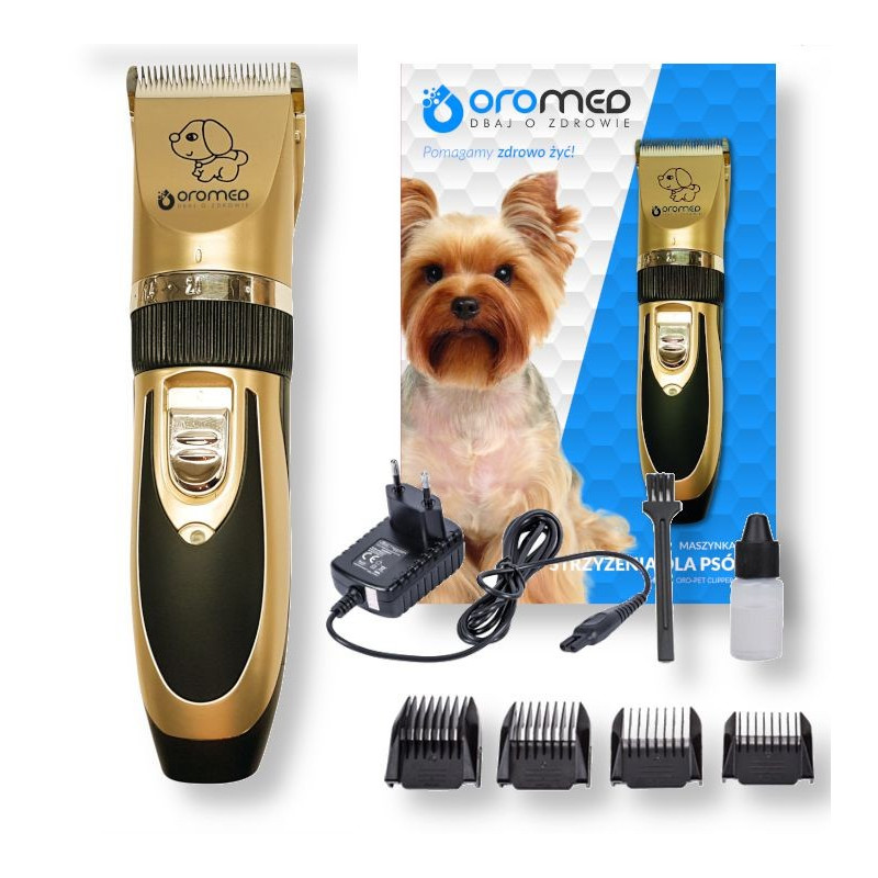 Maszynka do strzyżenia ORO-PET Clipper Złota