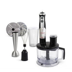 BLENDER ręczny ROBOT KUCHENNY szatkownica 800W 600ml ZESTAW Esperanza Crema