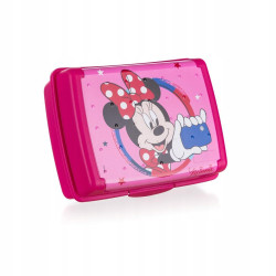 ŚNIADANIÓWKA DLA DZIECKA pojemnik lunchbox MINNIE 17 x 13 x 6,5 cm różowy