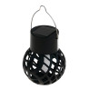 LAMPKA lampa SOLARNA ogrodowa WISZĄCA 4,6 x 32 cm LAMPION czarny