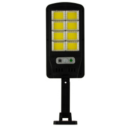 LAMPA SOLARNA 22,5 x 11,5 cm czujnik ruchu zmierzchu 120 LED pilot