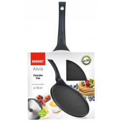 Patelnia do naleśników INDUKCJA powłoka non-stick ALIVIA 26 cm Banquet