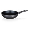 PATELNIA WOK non-stick II KATEGORIA 26 cm Matte Dark Grey Banquet SZARA