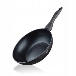 PATELNIA WOK non-stick II KATEGORIA 26 cm Matte Dark Grey Banquet SZARA