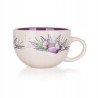 Duży KUBEK CERAMICZNY filiżanka 660 ml Lavender Jumbo Banquet BIAŁY