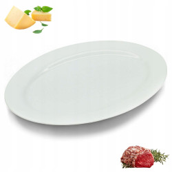 Owalny porcelanowy PÓŁMISEK...