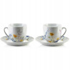 KOMPLET zestaw porcelanowych FILIŻANEK 250 ml ZE SPODKIEM 6 szt. Joy Mondex