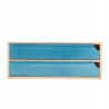 Bambusowy DYSPENSER DO FOLII SPOŻYWCZEJ 33,2 x 13 x 5,5 cm Modern Kitchen