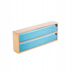 Bambusowy DYSPENSER DO FOLII SPOŻYWCZEJ 33,2 x 13 x 5,5 cm Modern Kitchen