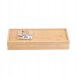 Bambusowy DYSPENSER DO FOLII SPOŻYWCZEJ 33,2 x 13 x 5,5 cm Modern Kitchen