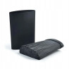 BLOK stojak NA NOŻE z wkładem 17 x 7 x 22,5 cm Basic Kitchen Cookini CZARNY