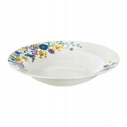 PORCELANOWY komplet SERWIS OBIADOWY 6 osób 18 elementów Fiori Ambition