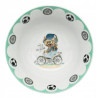 Porcelanowy KOMPLET OBIADOWY dla DZIECI 4 elementy Bella Fiore MIŚ
