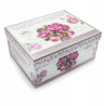 KOMPLET FILIŻANEK 270 ml z PODSTAWKAMI 2+2 4 el. Bella Fiore RÓŻE