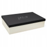 KOMPLET porcelanowych FILIŻANEK 200 ml z PODSTAWKAMI 6+6 12 el. Bella Fiore