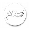 KOMPLET porcelanowych FILIŻANEK 200 ml z PODSTAWKAMI 6+6 12 el. Bella Fiore