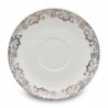 KOMPLET porcelanowych FILIŻANEK 230 ml z PODSTAWKAMI 6+6 12 el. Bella Fiore