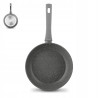 PATELNIA MARMUROWA 24 cm non-stick INDUKCJA Greys Marble KonigHOFFER szara