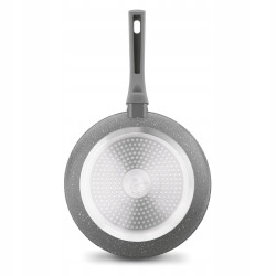PATELNIA MARMUROWA 24 cm non-stick INDUKCJA Greys Marble KonigHOFFER szara