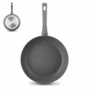 PATELNIA MARMUROWA 28 cm non-stick INDUKCJA Greys Marble KonigHOFFER szara
