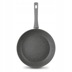 PATELNIA MARMUROWA 28 cm non-stick INDUKCJA Greys Marble KonigHOFFER szara