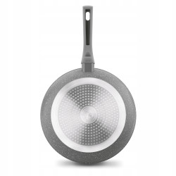 PATELNIA MARMUROWA 26 cm non-stick INDUKCJA Greys Marble KonigHOFFER szara