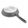 PATELNIA MARMUROWA 26 cm non-stick INDUKCJA Greys Marble KonigHOFFER szara