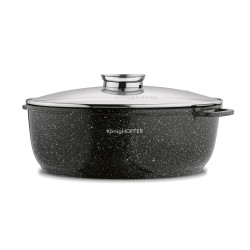 BRYTFANNA ceramiczna owalna Z POKRYWKĄ 8 L INDUKCJA Kingstone KonigHOFFER