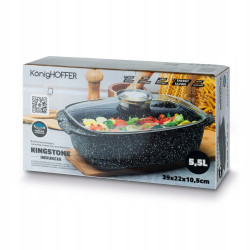 BRYTFANNA ceramiczna pokrywa atomatyzer 5,5 L Konighoffer Kingstone Aroma