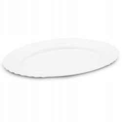 Szklany PÓŁMISEK owalny...