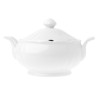 Porcelanowa WAZA na zupę kremy Z POKRYWĄ uchwytami 2,8 L Anya Odelo BIAŁA