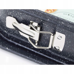TORTOWNICA blacha forma do pieczenia KWADRATOWA non-stick MARMUREK 24 cm