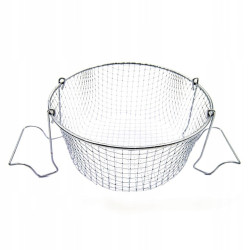 GARNEK DO SMAŻENIA frytek pączków Z KOSZYCZKIEM 4 L Meyerhoff CZARNY