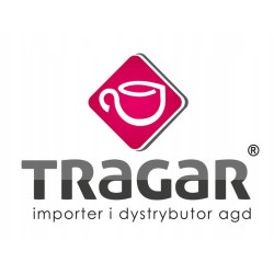 SZKLANKA z uchwytem ZAPARZACZEM i POKRYWKĄ do kawy herbaty 500 ml Tragar