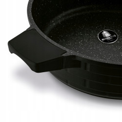 KOMPLET GARNKÓW z pokrywkami + PATELNIA + RONDEL 10 el Brick Marble Starke